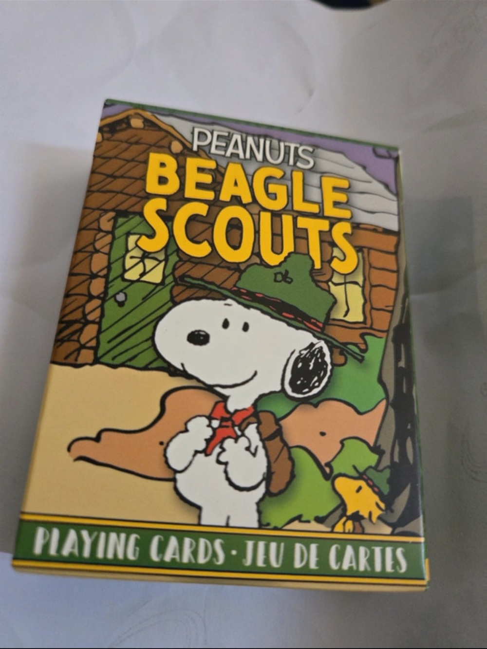 Peanuts or Star Wars Playing Cards - Yellow, Green, White